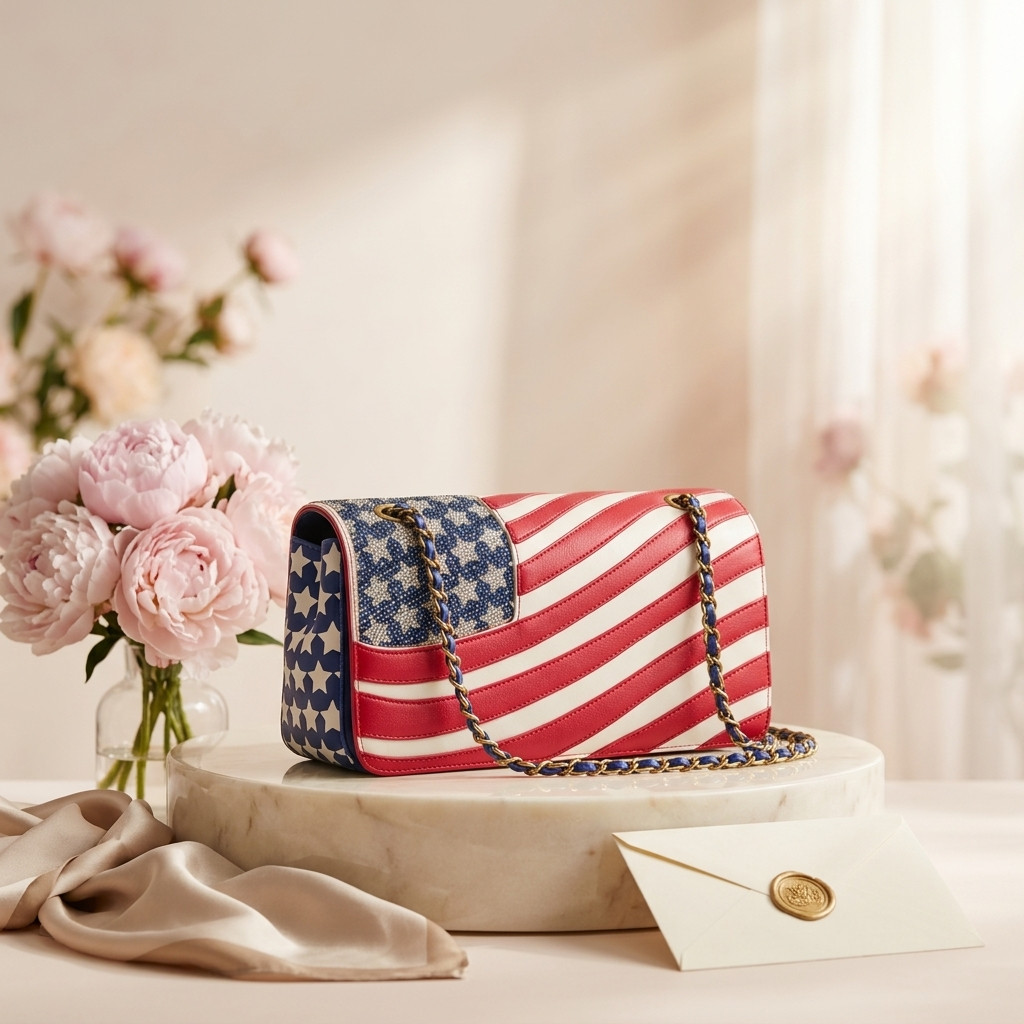 NWT!!! BETSEY JOHNSON MYSTERY PATRIOTIC 4th of JULY PURSES BAGS WALLET