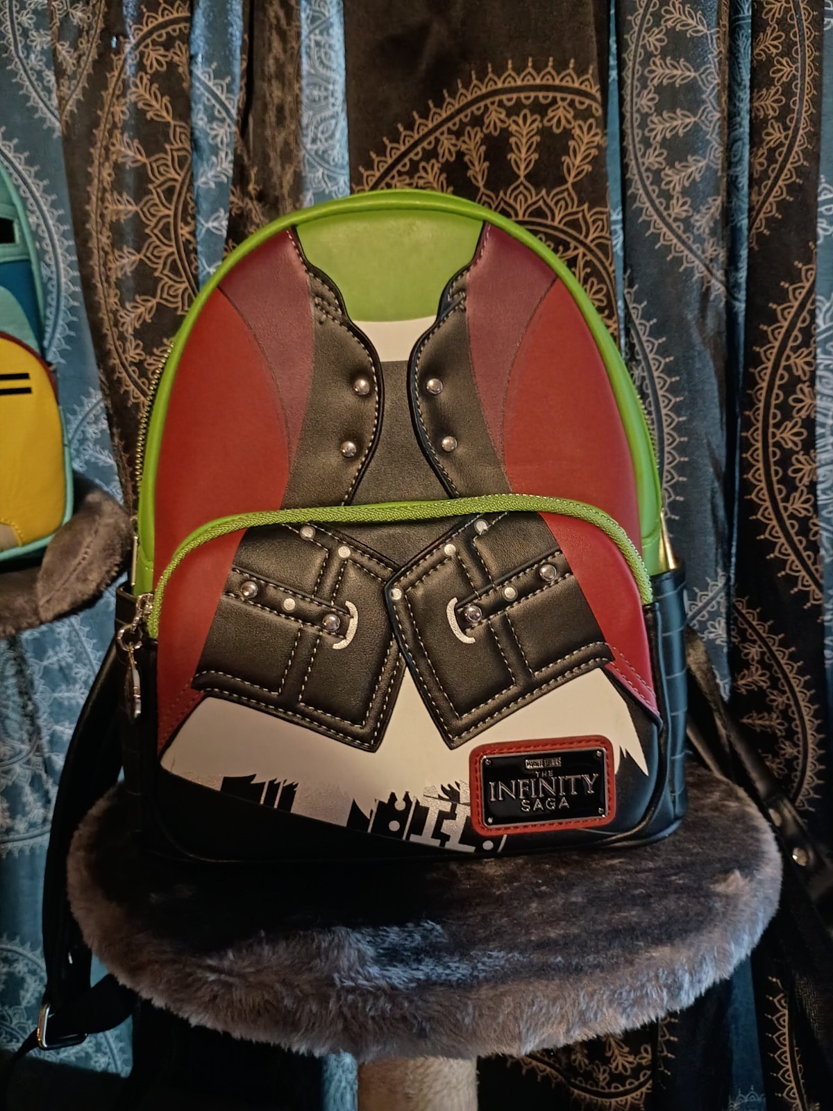 Loungefly Marvel Infinity Saga Gamora Cosplay Mini Backpack Summer Con Limited