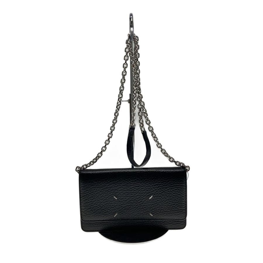 MAISON MARGIELA Bag: Chain Wallet Black W19.5H11.5D4cm;