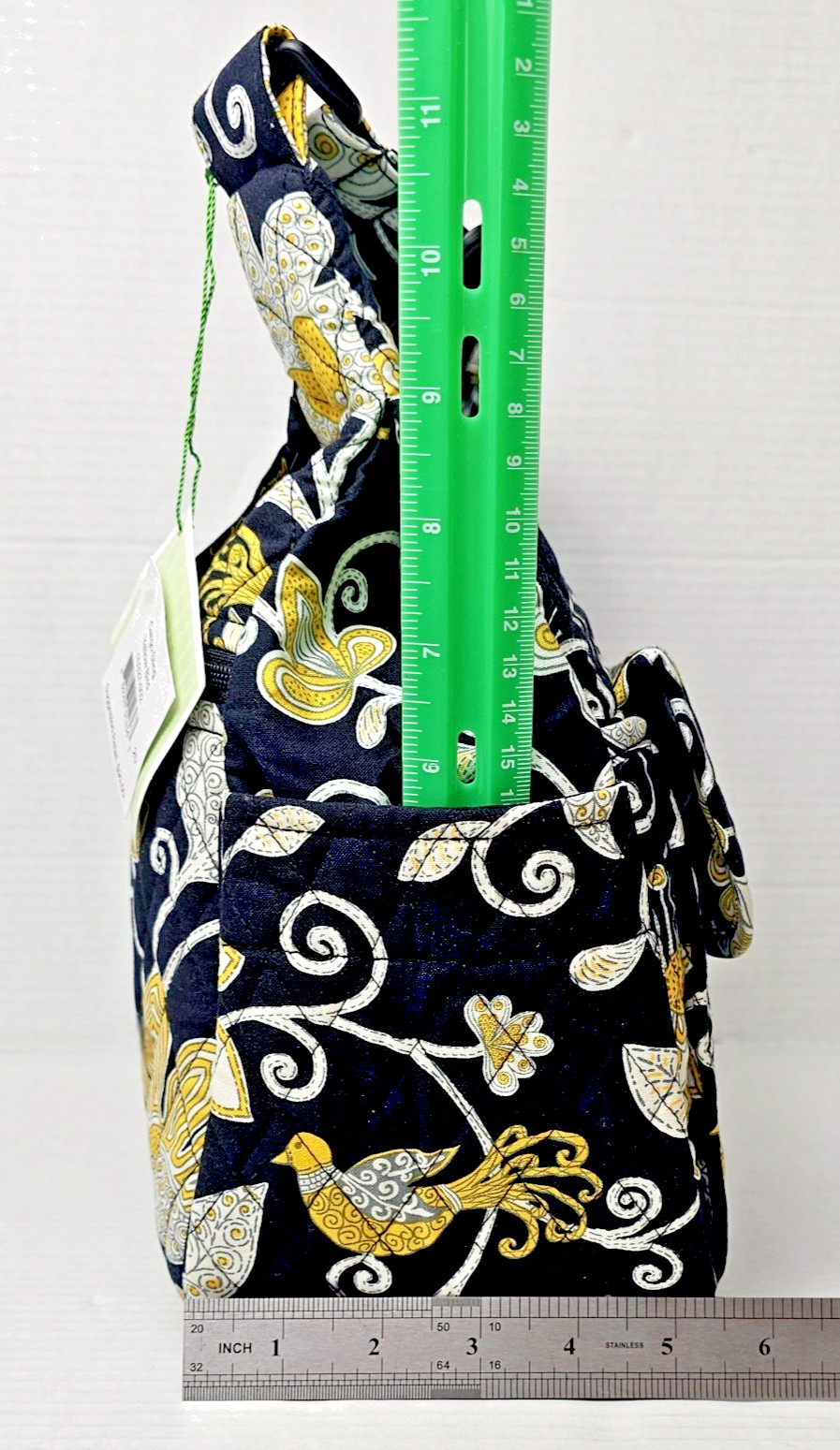 Vera Bradley Cargo Sling in Cotton Yellow Bird 2008