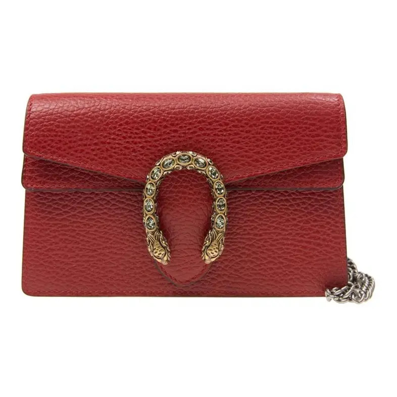 Gucci Dionysus Tiger Head Buckle Chain Cross Shoulder Bag Women’s 6.4×1.7×4 in